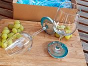 Borospohár szett epoxy talppal