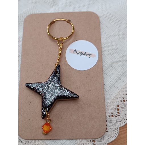 Csillag kulcstartó 