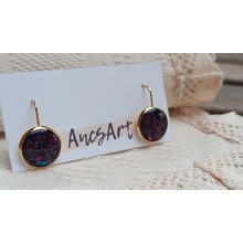 Elegáns arany fülbevaló