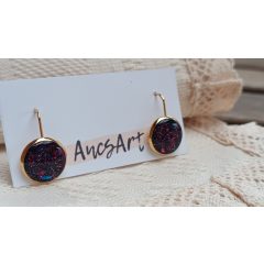 Elegáns arany fülbevaló