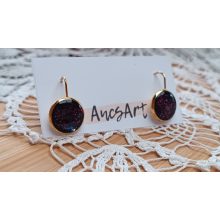 Elegáns arany fülbevaló