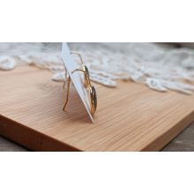 Elegáns arany fülbevaló