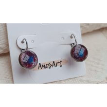 Francia kapcsos fülbevaló