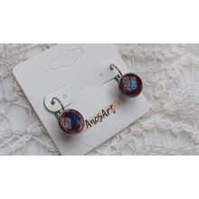 Francia kapcsos fülbevaló