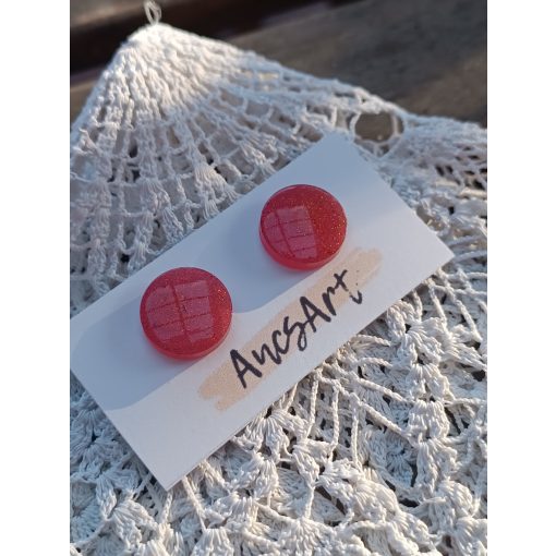 Lemenő nap fülbevaló