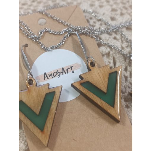 Nemesacél ékszerszett 