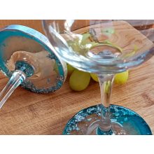 Borospohár szett epoxy talppal