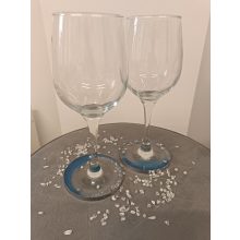 Borospohár szett epoxy talppal