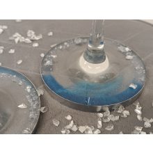 Borospohár szett epoxy talppal
