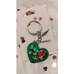 Valentin kulcstartó